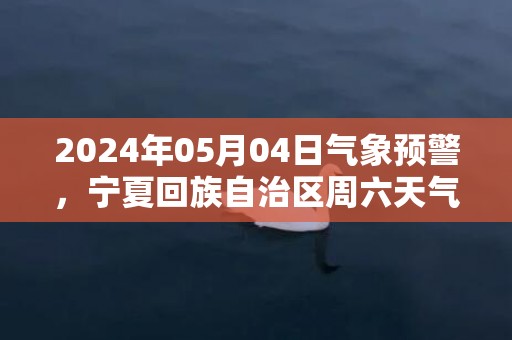 2024年05月04日气象预警，宁夏回族自治区周六天气数据概述