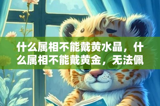 什么属相不能戴黄水晶，什么属相不能戴黄金，无法佩戴金饰的人
