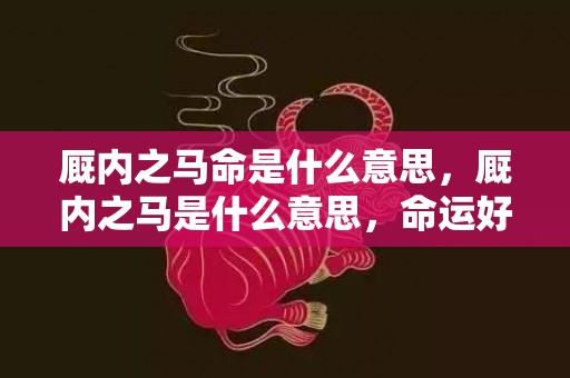厩内之马命是什么意思，厩内之马是什么意思，命运好不好