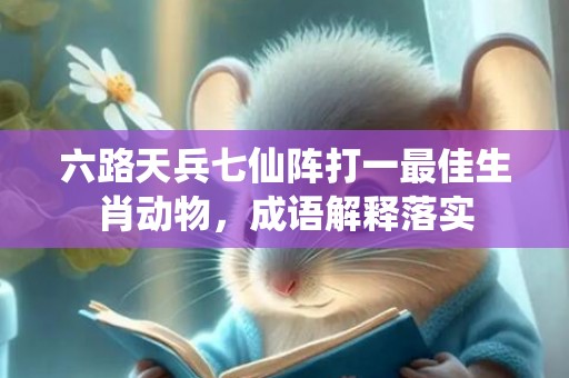六路天兵七仙阵打一最佳生肖动物，成语解释落实