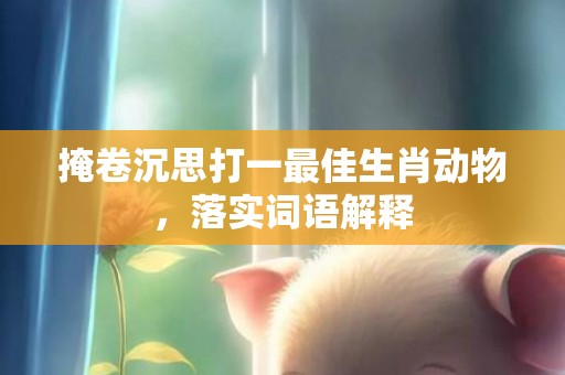 掩卷沉思打一最佳生肖动物，落实词语解释
