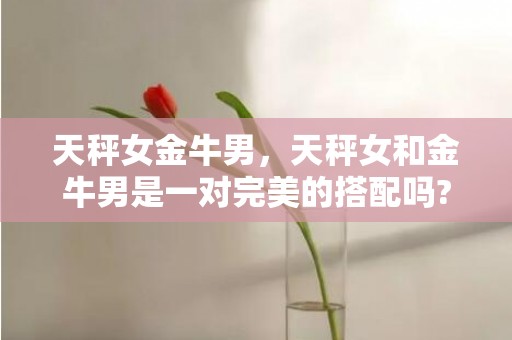 天秤女金牛男，天秤女和金牛男是一对完美的搭配吗?