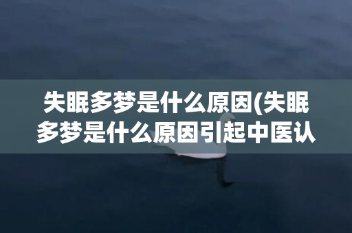 失眠多梦是什么原因(失眠多梦是什么原因引起中医认为)