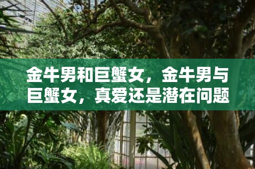 金牛男和巨蟹女，金牛男与巨蟹女，真爱还是潜在问题？
