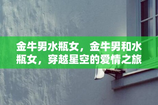 金牛男水瓶女，金牛男和水瓶女，穿越星空的爱情之旅？