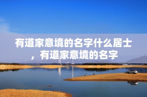 有道家意境的名字什么居士，有道家意境的名字