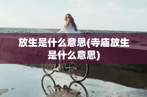 放生是什么意思(寺庙放生是什么意思)