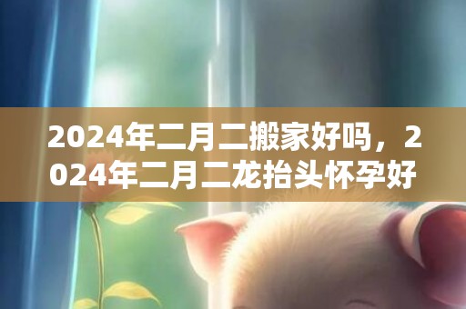 2024年二月二搬家好吗，2024年二月二龙抬头怀孕好不好