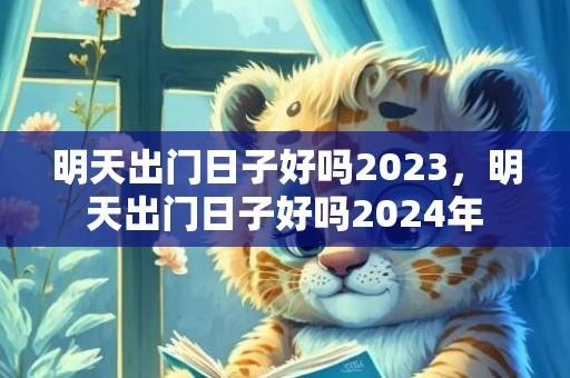 明天出门日子好吗2023，明天出门日子好吗2024年