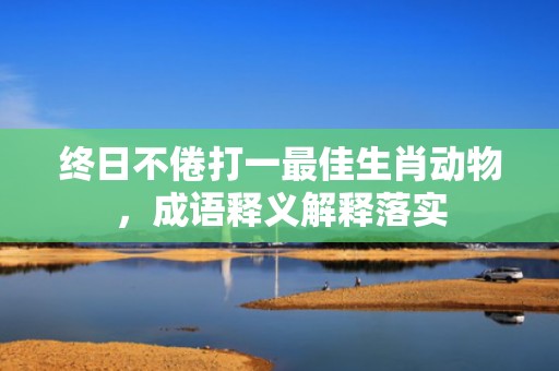 终日不倦打一最佳生肖动物，成语释义解释落实