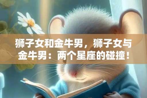 狮子女和金牛男，狮子女与金牛男：两个星座的碰撞！