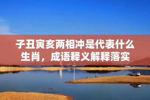 子丑寅亥两相冲是代表什么生肖，成语释义解释落实