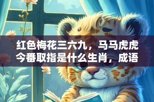 红色梅花三六九，马马虎虎今番取指是什么生肖，成语解释落实释义