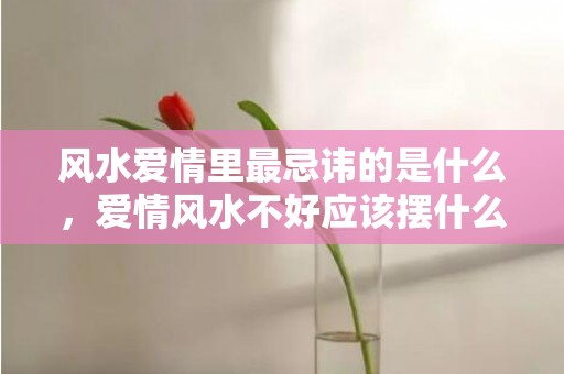 风水爱情里最忌讳的是什么，爱情风水不好应该摆什么在办公室