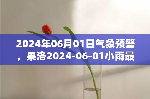 2024年06月01日气象预警，果洛2024-06-01小雨最高温度10度