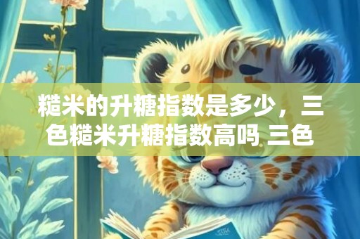 糙米的升糖指数是多少，三色糙米升糖指数高吗 三色糙米糖尿病人能吃吗