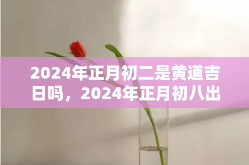 2024年正月初二是黄道吉日吗，2024年正月初八出生女宝宝命好吗