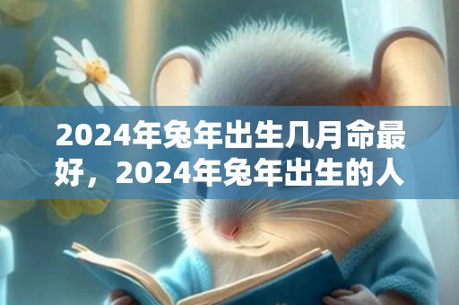 2024年兔年出生几月命最好，2024年兔年出生的人是什么命