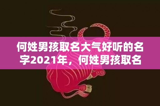 何姓男孩取名大气好听的名字2021年，何姓男孩取名大气好听的名字