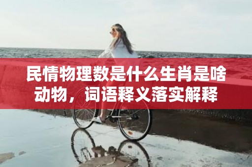 民情物理数是什么生肖是啥动物，词语释义落实解释插图