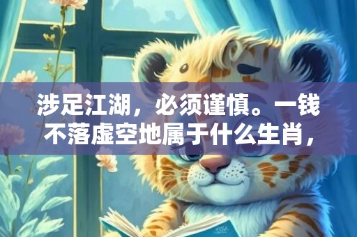 涉足江湖，必须谨慎。一钱不落虚空地属于什么生肖，成语释义解释落实插图