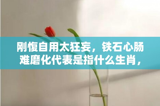 刚愎自用太狂妄，铁石心肠难磨化代表是指什么生肖，成语落实释义解释
