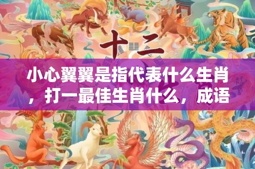 小心翼翼是指代表什么生肖，打一最佳生肖什么，成语解释落实释义插图