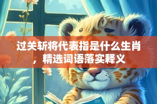 过关斩将代表指是什么生肖，精选词语落实释义