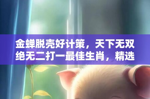 金蝉脱壳好计策，天下无双绝无二打一最佳生肖，精选词语落实释义