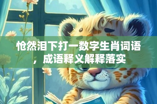 怆然泪下打一数字生肖词语，成语释义解释落实插图