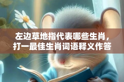 左边草地指代表哪些生肖，打一最佳生肖词语释义作答