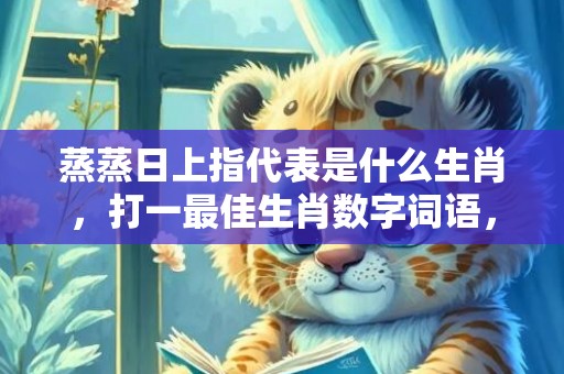 蒸蒸日上指代表是什么生肖，打一最佳生肖数字词语，解释落实释义插图