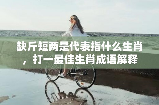 缺斤短两是代表指什么生肖，打一最佳生肖成语解释