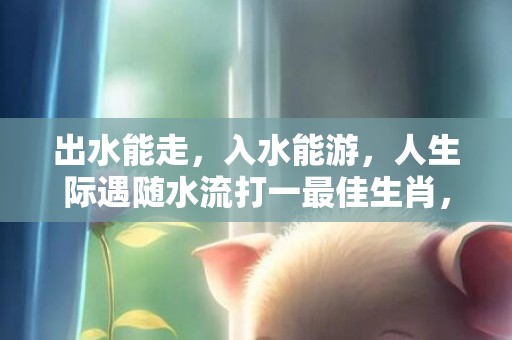 出水能走，入水能游，人生际遇随水流打一最佳生肖，成语释义解释落实插图