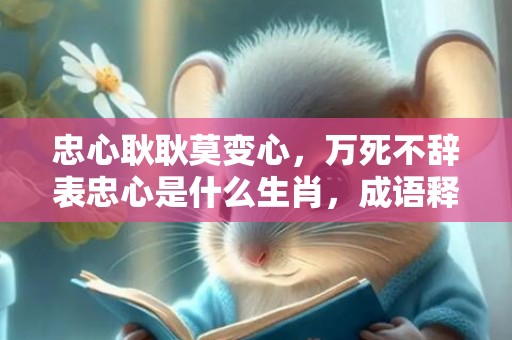 忠心耿耿莫变心，万死不辞表忠心是什么生肖，成语释义解释落实插图