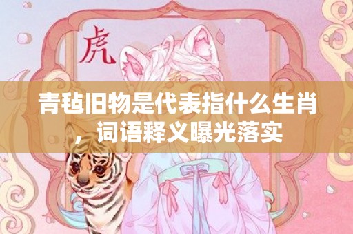 青毡旧物是代表指什么生肖，词语释义曝光落实