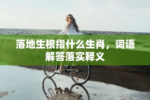 落地生根指什么生肖，词语解答落实释义