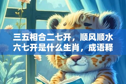三五相合二七开，顺风顺水六七开是什么生肖，成语释义解释落实插图