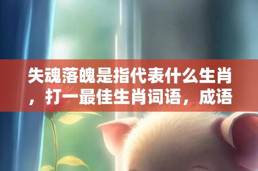 失魂落魄是指代表什么生肖，打一最佳生肖词语，成语释义解释落实