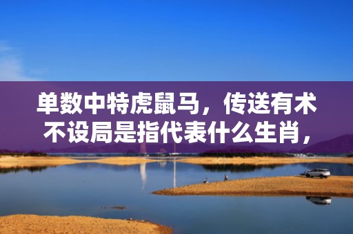 单数中特虎鼠马，传送有术不设局是指代表什么生肖，打一最佳成语释义解释落实插图