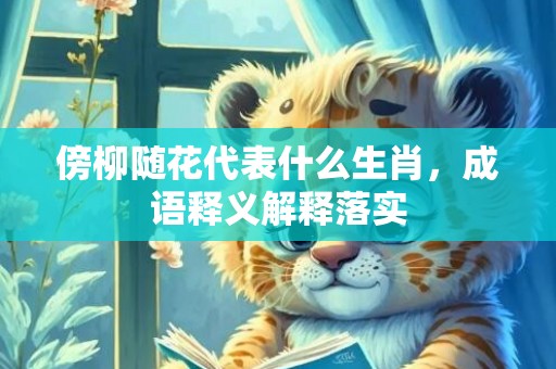 傍柳随花代表什么生肖，成语释义解释落实