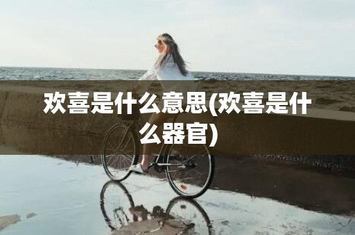 欢喜是什么意思(欢喜是什么器官)