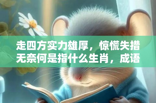 走四方实力雄厚，惊慌失措无奈何是指什么生肖，成语落实解释释义