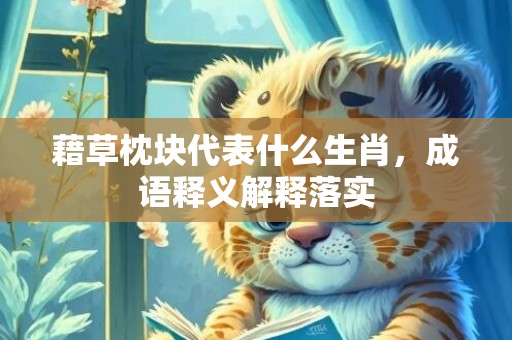 藉草枕块代表什么生肖，成语释义解释落实