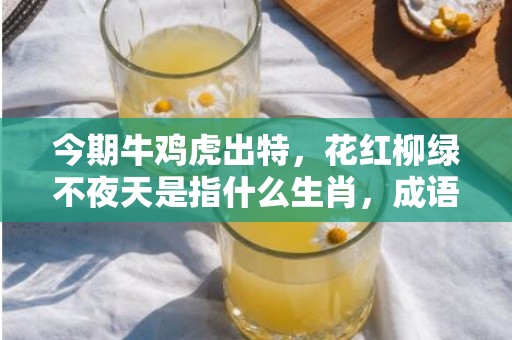 今期牛鸡虎出特，花红柳绿不夜天是指什么生肖，成语落实解释释义