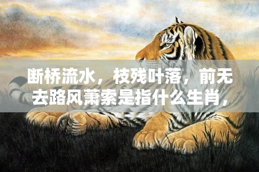 断桥流水，枝残叶落，前无去路风萧索是指什么生肖，成语落实解释释义