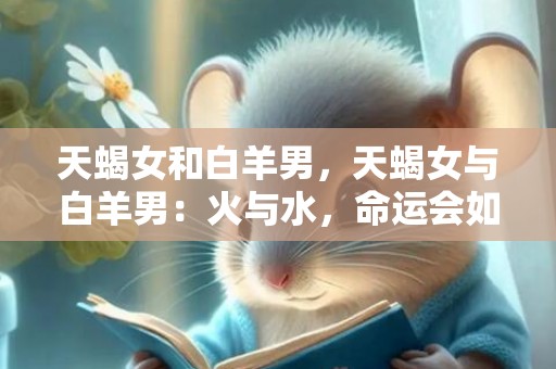 天蝎女和白羊男，天蝎女与白羊男：火与水，命运会如何？
