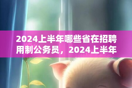 2024上半年哪些省在招聘用制公务员，2024上半年哪天是属鼠的人的结婚吉日