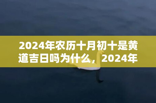 2024年农历十月初十是黄道吉日吗为什么，2024年农历十月初六出生的女孩缺木起名100分名字推荐