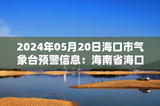 2024年05月20日海口市气象台预警信息：海南省海口市发布雷电黄色预警